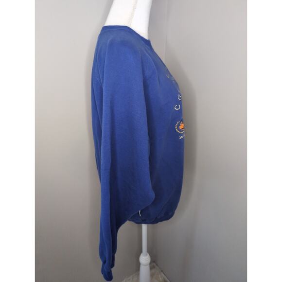 Warner Bros clothing Co vintage 90s Looney Tunes sailing sweatshirt pullover - Picture 2 of 8